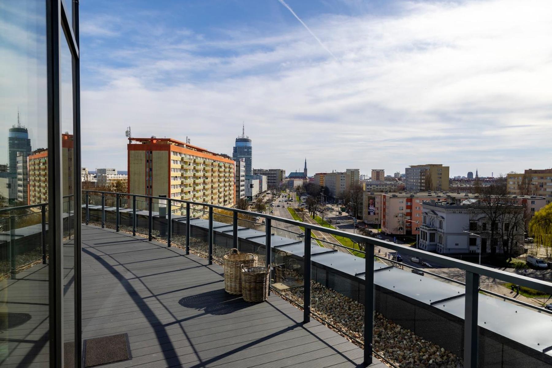 Kaleo Apartments - Hanza Tower Stettin Exterior foto